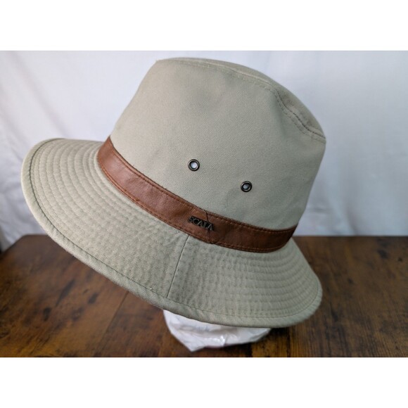 Scala Dorfman Pacific Twill Safari Hat Designed For Outdoor Activities Size L - Picture 1 of 15